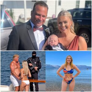 SHOCK: Rumors are spreading that Karoline Leavitt betrayed her family and ran after Donald Trump... This news was released when bikini photos of her and Donald Trump on the beach were leaked...