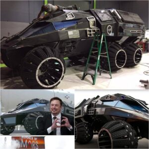 "Elon Musk Unveils the Future of Mars Exploration: A Revolutionary Vehicle Built for the Red Planet!"