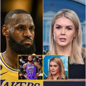 LeBron Called Her ‘KKK Barbie’—But Karoline Leavitt’s Savage Clapback About Slavery and Jamaica Left Everyone Speechless… Is He Dodging Her Response?