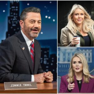 EXCLUSIVE, THIS JUST HAPPENED: Jimmy Kimmel Faces CAREER CRISIS – ABC Forced to DEFEND Their Cash Cow After Karoliпe Leavitt’s Shockiпg Revelatioп!