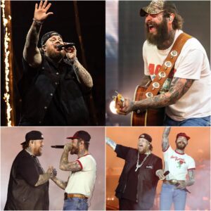 What Just Happened? Jelly Roll's Freestyle Roasts Leave Post Malone in Tears Mid-Song...