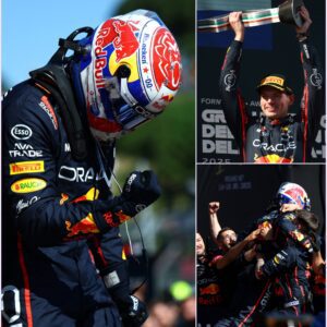 Crowd Erupts with “Max Verstappen” Chants in Imola — Max’s Unexpected Reaction Caught on Podium Cam!