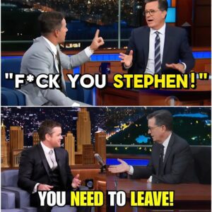Mark Wahlberg Kicked Off Stephen Colbert's Show After Fiery Clash(Video) n