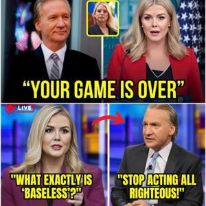 Karoline Leavitt Just DESTROYED Bill Maher on Live TV After His Rally With Pam Bondi (Video) n
