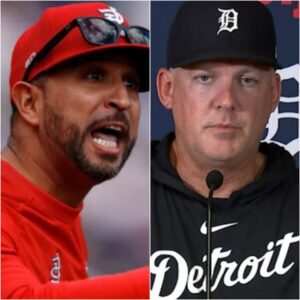 After allowing the Detroit Tigers to secure a scoring victory, St. Louis Cardinals head coach Oliver Marmol sent a threatening message to us. He also mocked the Detroit Tigers, declaring that the Cardinals would advance to the next round to settle an old score. Tigers manager AJ Hinch responded with just three words, leaving Marmol speechless...