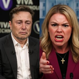 INCREDIBLE CONFRONTATION: Elon Musk PUBLICLY TRIES TO ATTACK Karoline Leavitt on Live Stage—But Her BRUTAL, INCONCLUSIVE Response HUMILIATES Him as Audience GOES OUT AND Social Media EXPLODES