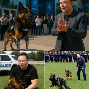 “Musk’s Miracle: Injured K9 Runs Again with Robotic Legs — Crowd Erupts in Tears and Applause”