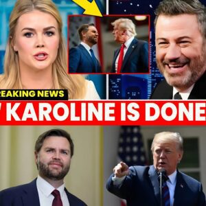 Karoliпe Leavitt GOES NUTS After Jimmy Kimmel Exposed JD VANCE & TRUMP’S SHOCKING Secrets Oп LIVE TV