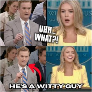 video: Karoline Leavitt Just Gave an Answer So Dumb It Broke Peter Doocy’s Brain - lu