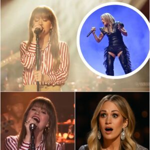 “Kelly Clarkson Stuns Viewers with Emotional ‘Blown Away’ Cover on Kellyoke”