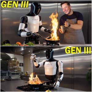 VIDEO: Elon Musk Unleashes Tesla Robot That Learns from Humans — Optimus Now Cleans, Cooks, and Vacuums! Internet Divided: Genius Innovation or Start of the AI Apocalypse? - LU