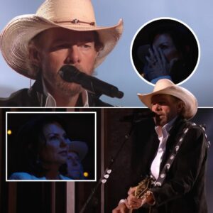 💔 A Moment of Pure Strength: Toby Keith Stands Tall, Sings Through Tears as His Wife Breaks Down