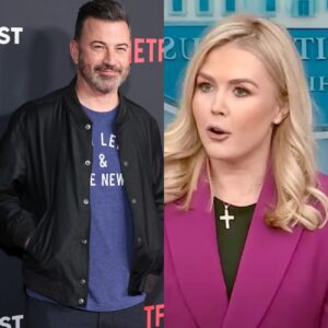 Kicked off Jimmy Kimmel Live! for revealing a “shocking” secret – will Karoline Leavitt go away?