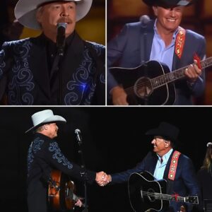 The arena held its breath as Alan Jackson’s voice filled the air with Remember When, each lyric dripping with nostalgia......