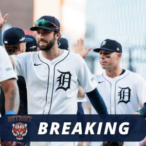 BREAKING: Tigers reinstate Matt Vierling from injured list; reliever optioned to Toledo...
