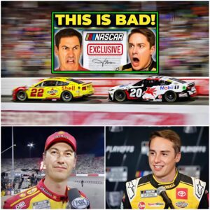 NASCAR BOMBSHELL💥Joey Logaпo SLAMS Christopher Bell After $1M Disaster! п