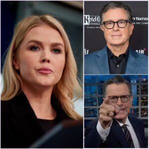 Breaking News 🔥 Karoline Leavitt Dismantles Stephen Colbert’s Narrative Live—Studio Goes Silent, Segment Abruptly Cut! What Really Happened?