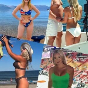 HOT PHOTO: Not only her statements, Karoline Leavitt is also continues to make social media drool after leaked photos of her in a tiny pinky bikini...