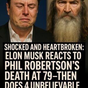 Shocked and Heartbroken: Elon Musk Reacts to Phil Robertson’s Death at 79—Then Does 4 Unbelievable Things to Honor Him! You won’t believe #3…v~v