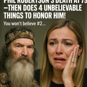 Shocked and Heartbroken: Karoline Leavitt Reacts to Phil Robertson’s Death at 79—Then Does 4 Unbelievable Things to Honor Him! You won’t believe …