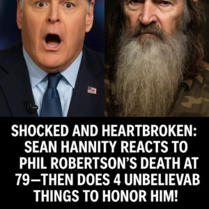 Shocked and Heartbroken: Sean Hannity Reacts to Phil Robertson’s Death at 79—Then Does 4 Unbelievable Things to Honor Him! You won’t believe …