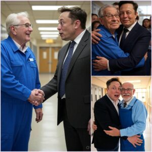 Elon Musk Discovers His Old School Janitor Still Working at 79 Years Old and Surprises Everyone.