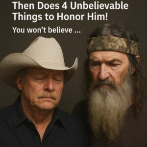 Shocked and Heartbroken: Alan jackson Reacts to Phil Robertson’s Death at 79—Then Does 4 Unbelievable Things to Honor Him! You won’t believe …