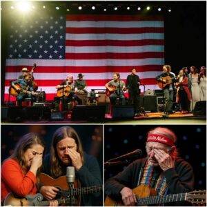 🎥 Willie Nelson was brought to tears at the opening performance of the 2025 Outlaw Music Festival in Phoenix, Arizona after receiving an eight-minute standing ovation. Young artists Billy Strings, Sierra Hull and Lily Meola also joined him on an emotional night that had the internet talking