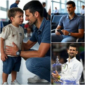 TENNIS LEGEND: NOVAK DJOKOVIC FINDS A LOST CHILD AT THE AIRPORT! WHAT NOVAK DJOKOVIC DOES NEXT WILL SCARED EVERYONE! -LU
