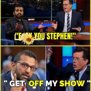 Late Night Show Turns Into Fiery Battlefield: FBI Director Cash Patel’s Explosive Clash with Host Steven Colbert (Video) n