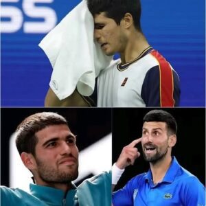 “DUMB TRASH” Novak Djokovic has made hateful comments to Carlos Alcaraz, calling him a stupid bastard after a big loss...leaving Carlos Alcaraz devastated...