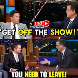 DRAMA EXPLODES: Mark Wahlberg’s Tense Clash with Stephen Colbert Sparks Mystery...