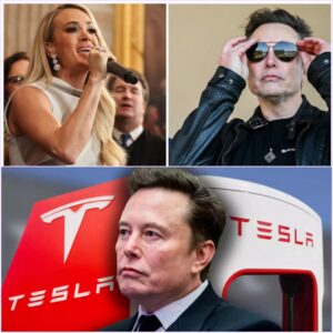 SHOCKING NEWS: Carrie Underwood Rejects Elon Musk's Tesla Ad! ๐จ Country music superstar Carrie Underwood has stunned fans and business insiders alike by turning down an offer to appear in a new Tesla advertising campaign. The Grammy-winning artist reportedly refused the opportunity due to ethical concerns over Elon Muskโs recent behavior and public statements.