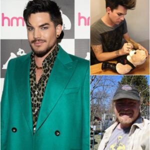 “Adam Lambert’s Quiet Act of Kindness: Music Icon Secretly Helps Struggling Man Rebuild His Life — The Story Behind One Viral Photo”