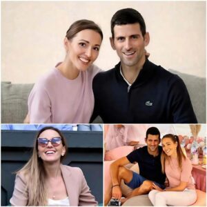 BREAKING: Novak Djokovic's wife, Jelena, was crowned as "First Lady" by captivating fans with their dazzling beauty and sharing a surprise of his that makes many jealous...