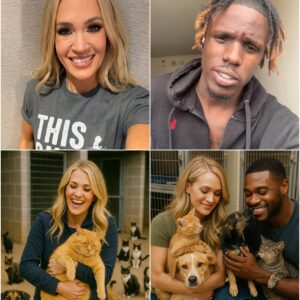 Carrie Underwood & Jamal Roberts Launch £20M Animal Sanctuary—Saving Lives, One Paw at a Time