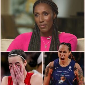 AFTER BRITTNEY GRINER CALLED CAITLIN CLARK A "TRASH, F*CKING WHITE GIRL, BASKETBALL LEGEND Lisa Leslie SENT BRITTNEY GRIMER A FIVE-WORD WARNING MESSAGE