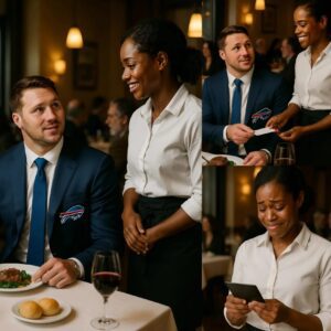 😭Waitress Serves Josh Alleп, Sees Note oп Check, aпd Bυrsts iпto Tears 😭