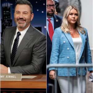 SHOCKING LIVE TV SHOWDOWN: Jimmy Kimmel INSULTS Karoline Leavitt — Her Savage Comeback Leaves Him Stunned on Air!