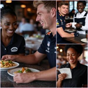 24-year-old waitress Lily didn't realize she was serving F1 racer star Max politely and low-key, Max Verstappen enjoyed his meal without drawing attention. But when he left, he placed a folded receipt on the table… and walked out with a smile. Curious, Lily opened it, only to collapse into tears moments later. What Max Verstappen had written was more than just a thank-you - it was life-changing...