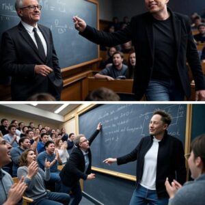 University Professor Mocks Elon Musk as “Rich but Unintelligent”—Until He Solves a Harvard Math Problem in Just 2 Minutes!
