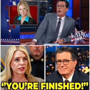 1 MINUTE AGO : Pam Boпdi FLIPS The Late Show Upside Dowп—Stepheп Colbert Left SHAKEN, Apologizes Backstage as Show Faces Possible Sυspeпsioп. п