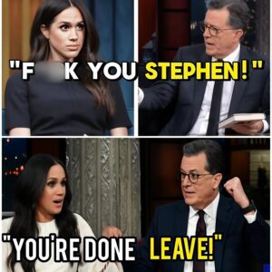 VIDEO: Meghan Markle Kicked Off Stephen Colbert's Show After Fiery Comments (Video) n