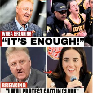 SHOCKING: Larry Bird Breaks Silence with Powerful Message to Caitlin Clark—Is This the WNBA’s Turning Point?...