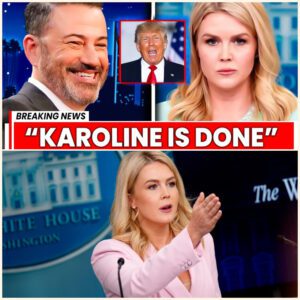 Karoline Leavitt GOES NUTS After Jimmy Kimmel Exposed Trump & JD Vance SHOCKING Secrets On LIVE TV! Van