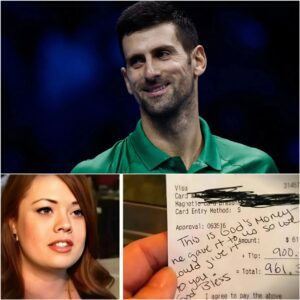 BREAKING: Novak Djokovic’s Generous Act Leaves Waitress in Tears....