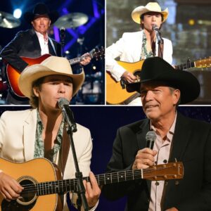 Imagine this: George Strait, the King of Country, steps on stage beside John Foster, the breakout star with a voice made for heartbreak ballads—and together, they sing “I Cross My Heart.” It wasn't just a duet. It was a moment that rewrote country music history. Two generations. One timeless song. And a crowd holding its breath as a legend and a rising star create something unforgettable...