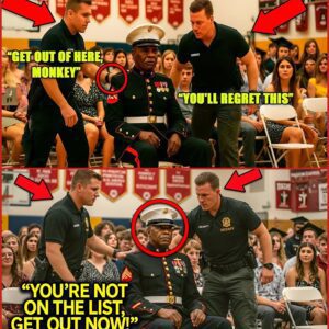 Two Guards Asked Black Marine to Leave His Son’s Graduation — Then Six SEALs Silenced the Room (Video) n