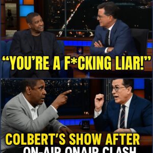 Denzel Washington FORCED to LEAVE Colbert’s Show After Fiery Live Clash (Video) n