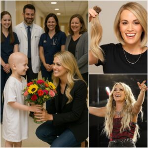 "Carrie Underwood’s Silent Gift: A Touch That Spoke Louder Than Words"